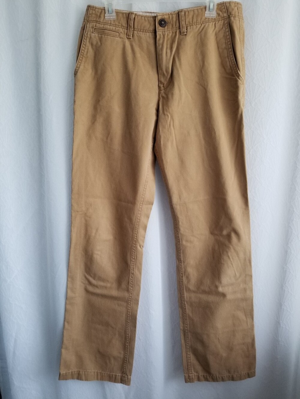 American Eagle Men's Original Boot Tan Chino Pants 32 x 34